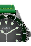 OOZOO Timepieces Green Synthetic Strap