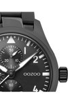 OOZOO Timepieces Black Stainless Steel Bracelet
