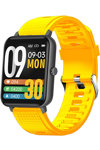 DAS.4 SU02 Smartwatch Yellow Silicone Strap