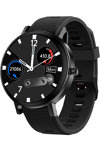 DAS.4 SU10 Smartwatch Black Silicone Strap
