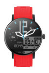 DAS.4 SU10 Smartwatch Chronograph Red Silicone Strap
