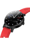 DAS.4 SU10 Smartwatch Red Silicone Strap