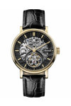 INGERSOLL Charles Automatic Black Leather Strap