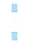 Ανταλλακτικό γαλάζιο λουράκι σιλικόνης TISSOT 18 mm