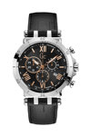 GUESS Collection Insider Chronograph Black Leather Strap