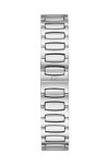 GUESS Collection Illusion Crystals Silver Stainless Steel Bracelet