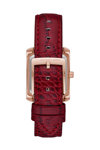 Michael KORS Emery Crystals Red Leather Strap