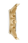 Michael KORS Ritz Crystals Chronograph Gold Stainless Steel Bracelet