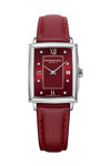 RAYMOND WEIL Toccata Diamonds Red Leather Strap