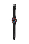 SWATCH Gent Biosourced Circling Black Black Silicone Strap