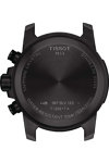 TISSOT T-Sport Supersport Chronograph Black Leather Strap Basketball Edition