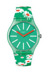SWATCH Meadow Flowers Multicolor Silicone Strap