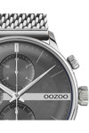 OOZOO Timepieces Silver Metallic Bracelet