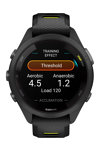 GARMIN Forerunner 265S with Black/Amp Yellow Silicone Band