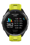 GARMIN Forerunner 965 with Amp Yellow/Black Silicone Band