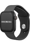 BIKKEMBERGS Medium Smartwatch Black Silicone Strap