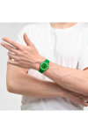 SWATCH Proudly Green Green Silicone Strap