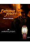 HAMILTON Indiana Jones American Classic Boulton Brown Leather Strap