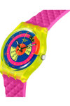 SWATCH Shades Of Neon Pink Silicone Strap