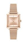KENNETH COLE Modern Classic Rose Gold Stainless Steel Bracelet