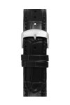 U.S.POLO Maverik Dual Time Black Leather Strap