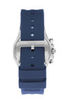 BEVERLY HILLS POLO CLUB Dual Time Blue Rubber Strap