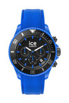 ICE WATCH Chrono with Light Blue Silicone Strap (L)