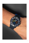 ICE WATCH Chrono with Black Silicone Strap (L)