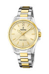 FESTINA Crystals Solar Two Tone Stainless Steel Bracelet