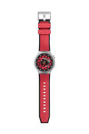 SWATCH Red Juicy Two Tone Silicone Strap
