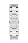 GUESS Cubed Silver Stainless Steel Bracelet