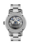 INGERSOLL Jazz Automatic Dual Time Silver Stainless Steel Bracelet