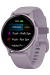 GARMIN Vivoactive 5 Metallic Orchid Bezel with Orchid Silicone Band