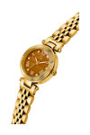 GUESS Collection Flair Crystals Gold Stainless Steel Bracelet
