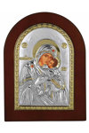 PRINCE SILVERO Sterling Silver Icon of Virgin Mary