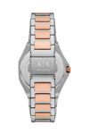 ARMANI EXCHANGE Andrea Crystals Two Tone Stainless Steel Bracelet
