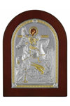 Ασημένια εικόνα ο Άγιος Γεώργιος PRINCE SILVERO (17 x 23 cm)