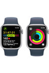 Apple Watch Series 9 GPS 41mm with Storm Blue Sport Band - S/M