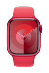 Apple Watch Series 9 GPS 41mm with Red Sport Band - S/M