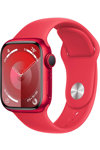 Apple Watch Series 9 GPS 41mm with Red Sport Band - S/M