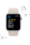 Apple Watch SE GPS 40mm with Starlight Sport Band - S/M