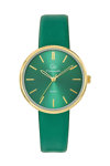 GO Mademoiselle Green Leather Strap