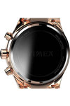 TIMEX Dress Crystals Chronograph Rose Gold Metallic Bracelet