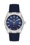 BEVERLY HILLS POLO CLUB Blue Rubber Strap