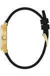 GUESS Eve Crystals Black Rubber Strap