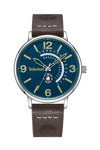 TIMBERLAND Saunderstown Brown Leather Strap