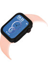 THORTON Klok Smartwatch Pink Silicone Strap