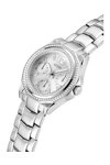GUESS Ritzy Crystals Silver Stainless Steel Bracelet