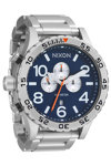 NIXON 51-30 Chronograph Silver Stainless Steel Bracelet