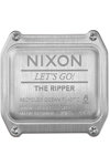 NIXON Ripper Chronograph Black Silicone Strap